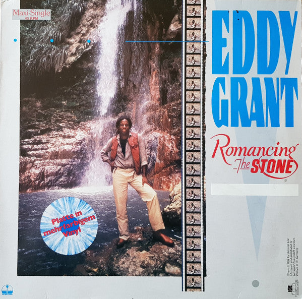 Eddy Grant : Romancing The Stone (12", Maxi, Whi)