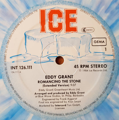 Eddy Grant : Romancing The Stone (12", Maxi, Whi)