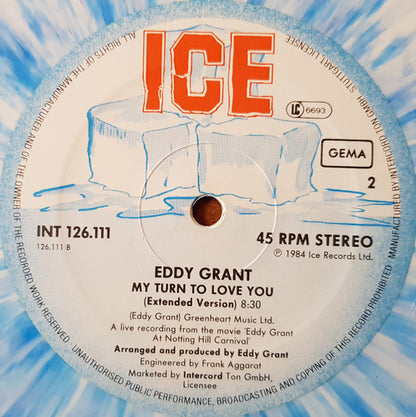 Eddy Grant : Romancing The Stone (12", Maxi, Whi)